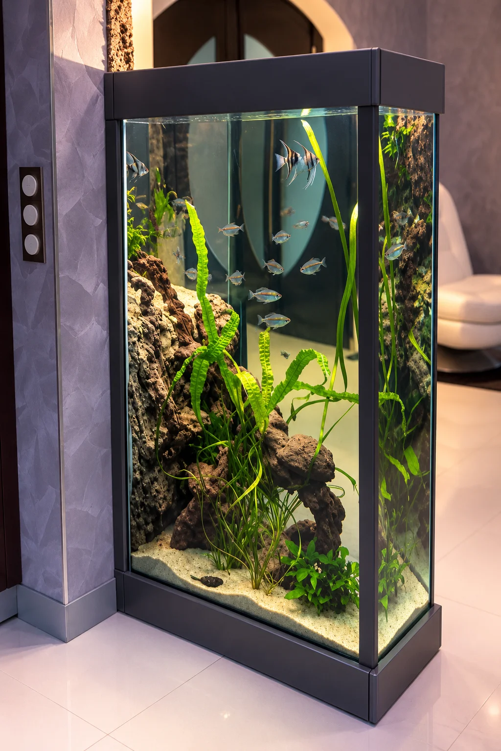 Aquarium Poséidon – Biotope fluviatile africain